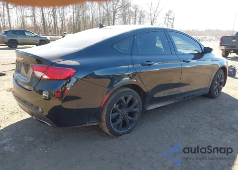 2015 Chrysler 200 S z USA, uszkodzony, nr VIN 1C3CCCBB0FN538105